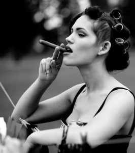 cigar lady 2    